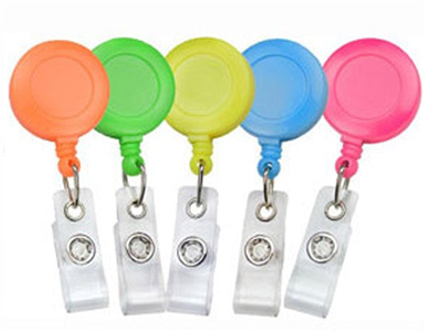 Buy Round Badge Reels + Retractable ID Badge Reels Online